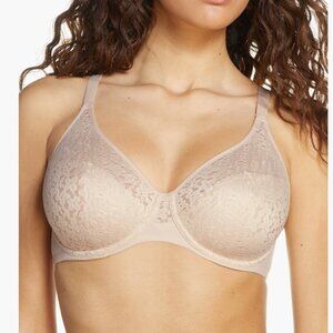 Chantelle 13F1 Norah comfort‎ underwire bra size 38DDDD 38G